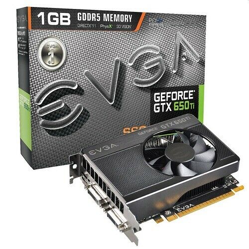 Carte graphique EVGA GeForce GTX 650 Ti Superclocked, 1 Go
