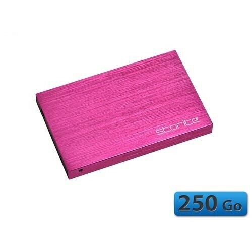 Disque dur externe 250 Go, Rose, TopAchat
