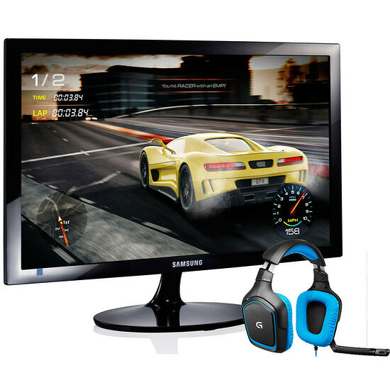Samsung S24D330H + Logitech G430