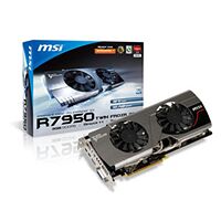 Carte graphique MSI Radeon HD 7950 OC Twin Frozr, 3 Go
