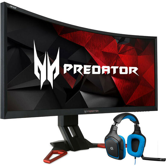 Acer Predator Z35 G-Sync (dalle incurvée) + Logitech G430