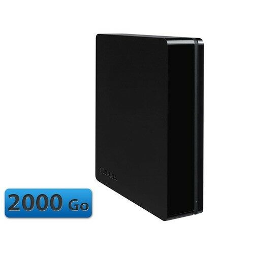 Toshiba Stor.E Canvio, 2 To, Noir