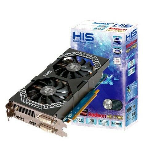 Carte graphique HIS Radeon HD 7790 iPower IceQ X², 1 Go