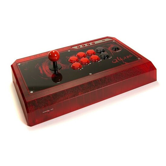 Stick arcade Qanba Q4RAF 3 in 1 - Edition limitée Ice Red - PS3 / PC / Xbox 360