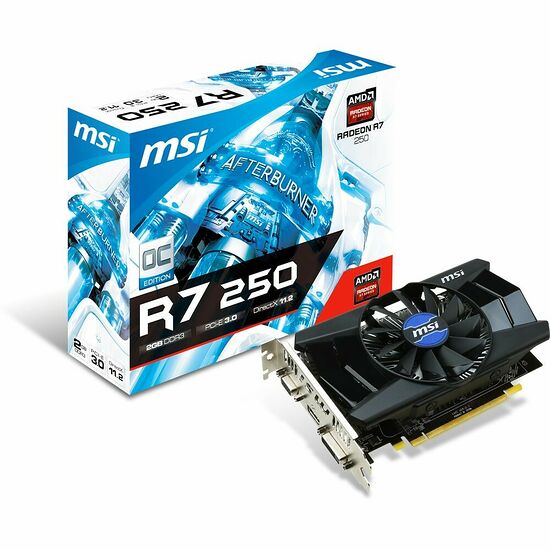 MSI Radeon R7 250 2GD3 OC, 2 Go
