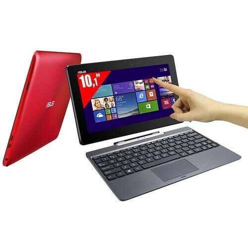 Asus Transformer Book T100TA-DK053H Rouge, 10.1" HD + Microsoft Office 2013