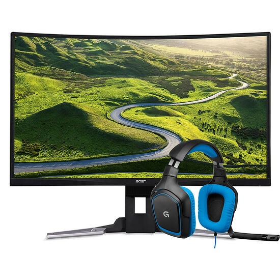 Acer Predator XZ321Qbmijpphzx FreeSync (dalle incurvée) + Logitech G430 inclus
