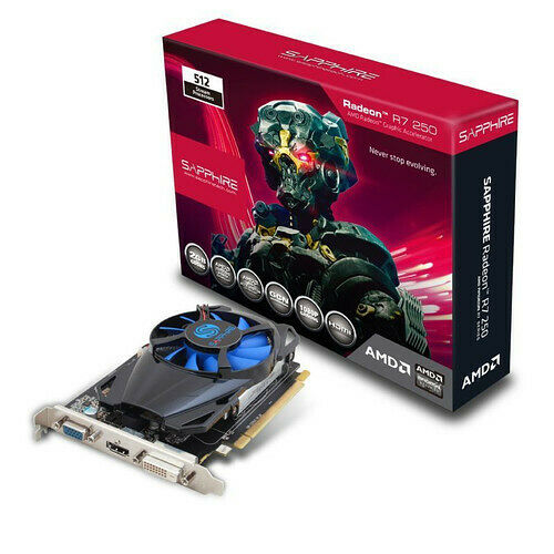 Sapphire Radeon R7 250 2G D5, 2 Go