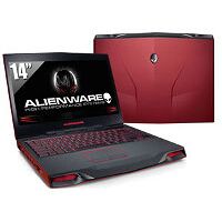 PC Portable Alienware M14x, 14", Rouge