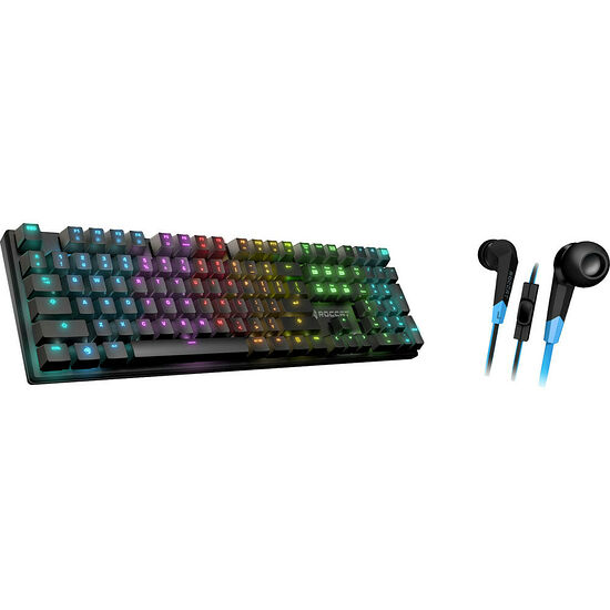 Pack Gaming Roccat, Suora FX (TTC Brown)(AZERTY) + Syva