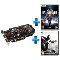 Carte graphique Asus GeForce GTX 560 Ti DirectCU II Top, 1 Go + 2 Jeux