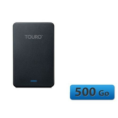 Hitachi Touro Mobile MX3, 500 Go, Noir