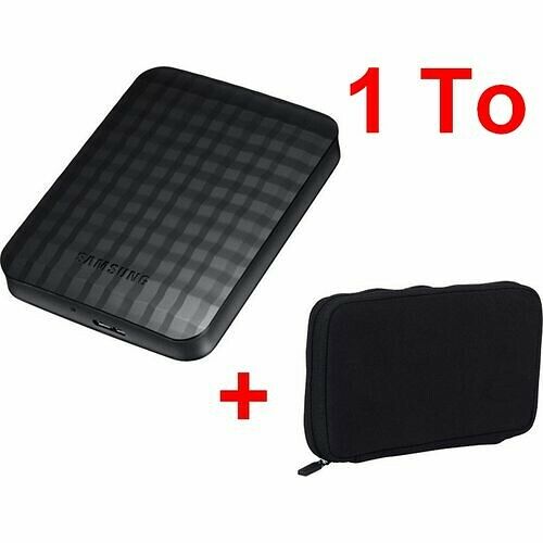 Samsung M3, 1 To, Noir + Housse Offerte