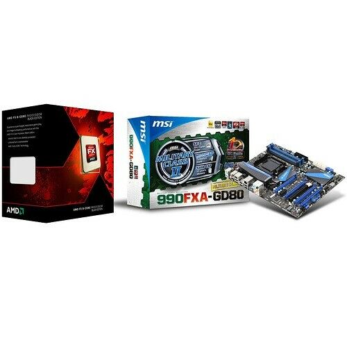 Processeur AMD FX-9590 + Carte mère MSI 990FXA-GD80