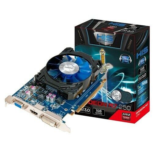 Carte graphique HIS Radeon R7 250 iCooler, 2 Go