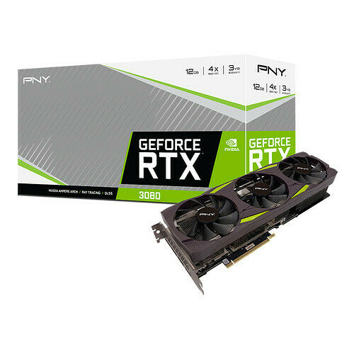 PNY GeForce RTX 3080 UPRISING Triple Fan (12 Go) (LHR)