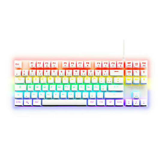 The G-Lab MERCURY TKL - Blanc (AZERTY)