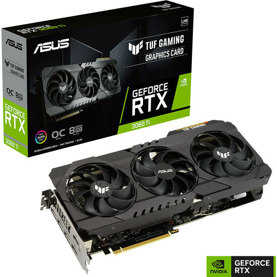 Asus GeForce RTX 3060 Ti TUF O8GD6X GAMING (LHR)
