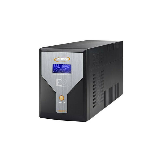 Infosec E2 LCD 1500 - 6 prises IEC