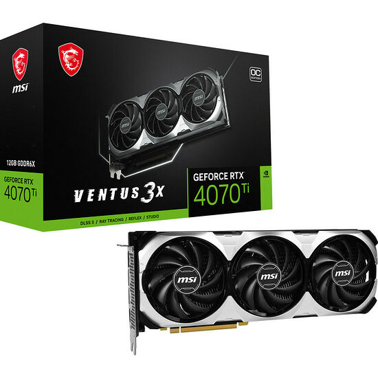 MSI GeForce RTX 4070 Ti VENTUS 3X OC