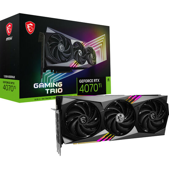 MSI GeForce RTX 4070 Ti GAMING TRIO