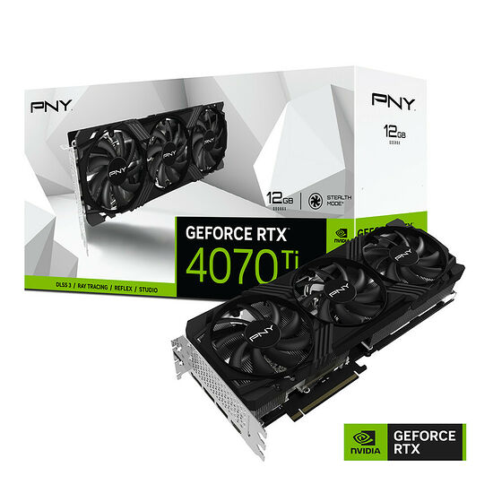 PNY GeForce RTX 4070 Ti VERTO Triple Fan