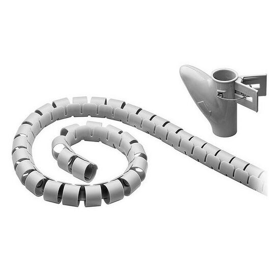 Gaine flexible grise (diamètre 20 mm max) - 2.5 mètres