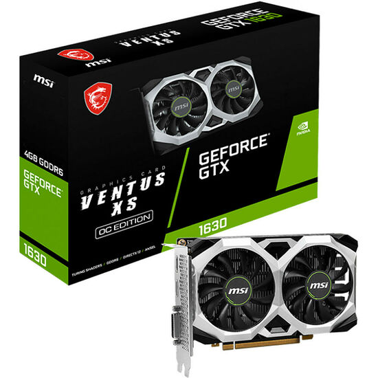 MSI GeForce GTX 1630 VENTUS XS 4G OC