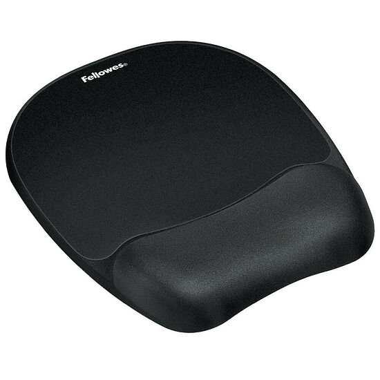 Fellowes Tapis de souris Repose-poignet Mousse Noir