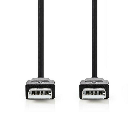 Nedis Câble USB-A / USB-A - 2 mètres