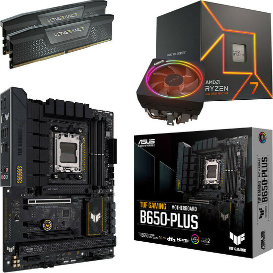 Kit évo Ryzen 7 7700 + TUF GAMING B650-PLUS + 32 Go