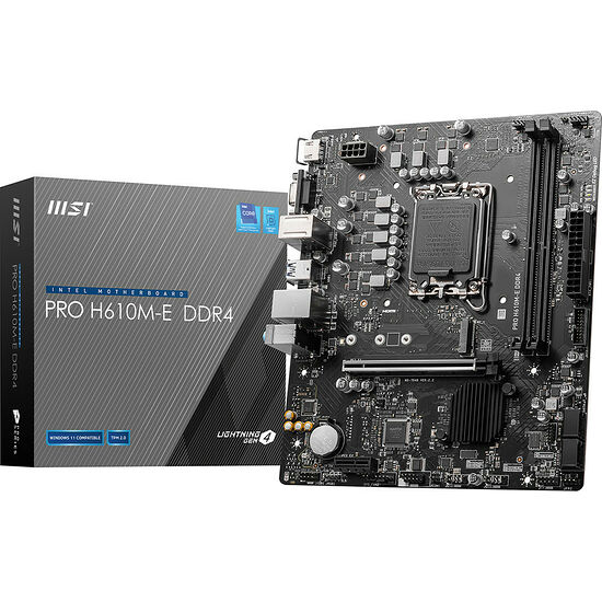MSI PRO H610M-E DDR4