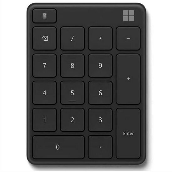 Microsoft Wireless Number Pad Noir