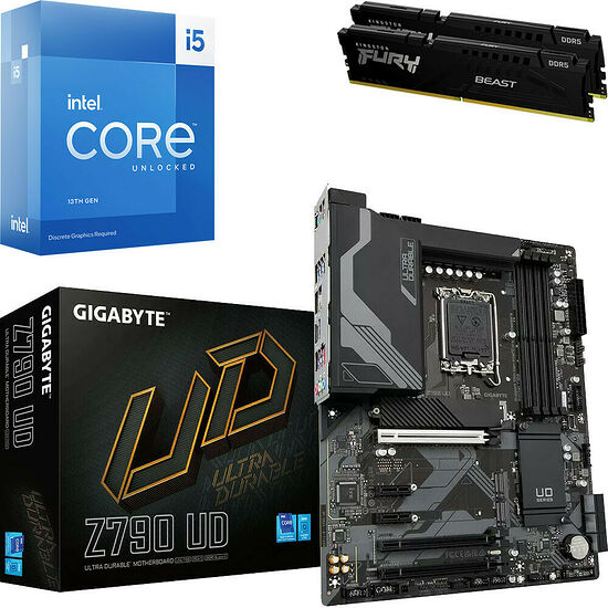 Kit évo Core i5-13600KF + Z790 UD + 32 Go
