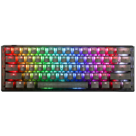 Ducky Channel One 3 Mini Aura Black (Cherry MX Speed Silver) (AZERTY)