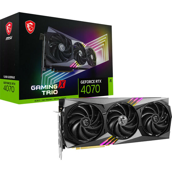 MSI GeForce RTX 4070 GAMING X TRIO