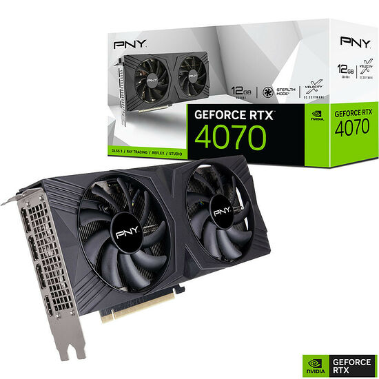 PNY GeForce RTX 4070 VERTO Dual Fan