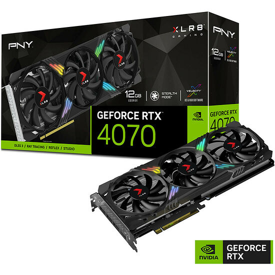 PNY GeForce RTX 4070 XLR8 Gaming VERTO EPIC-X RGB