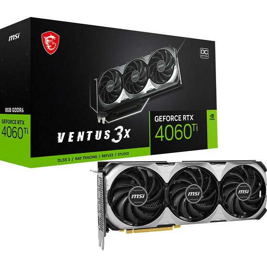 MSI GeForce RTX 4060 Ti VENTUS 3X OC (8 Go)
