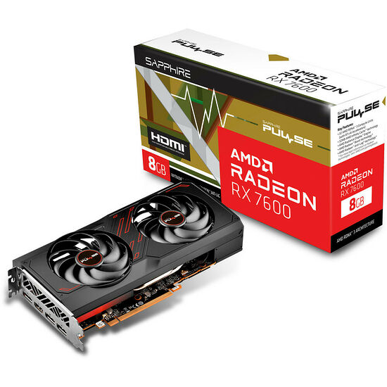 Sapphire Radeon RX 7600 PULSE GAMING