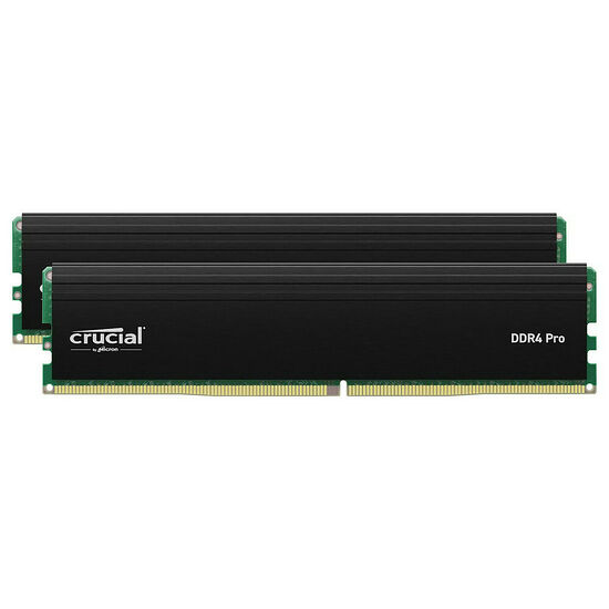 DDR4 Crucial PRO - 32 Go (2 x 16 Go) 3200 MHz - CAS 22
