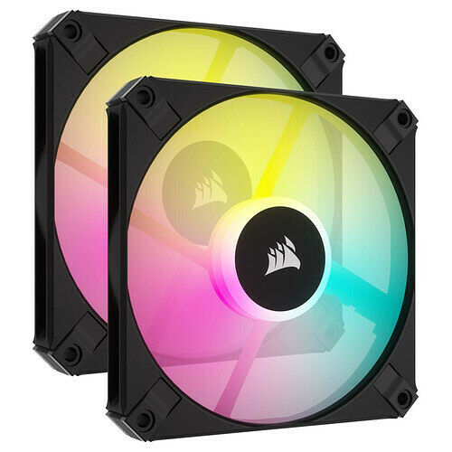 Corsair AF120 RGB Slim - Noir (Pack de 2)
