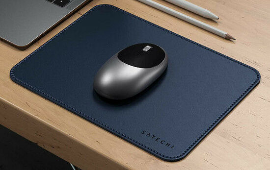 Satechi Eco-leather Mouse Pad - Bleu (image:2)