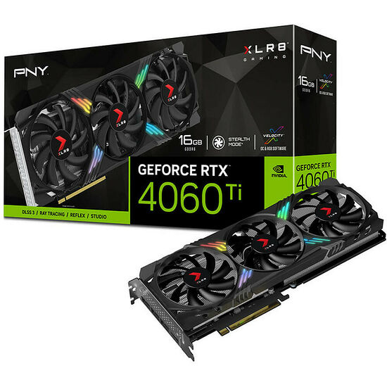 PNY GeForce RTX 4060 Ti XLR8 VERTO EPIC-X RGB
