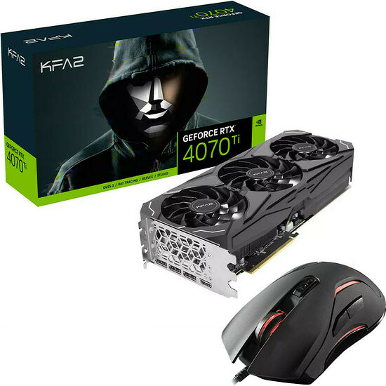 KFA2 GeForce RTX 4070 Ti ST (1-Click OC) + SLIDER-04