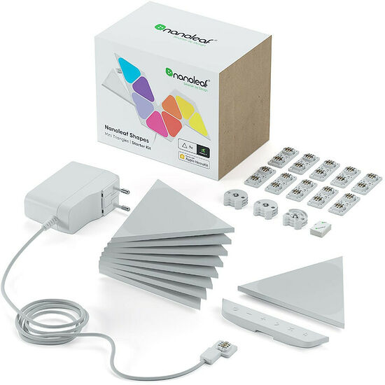 Nanoleaf Shapes Mini Triangles Starter Kit (9 pièces)