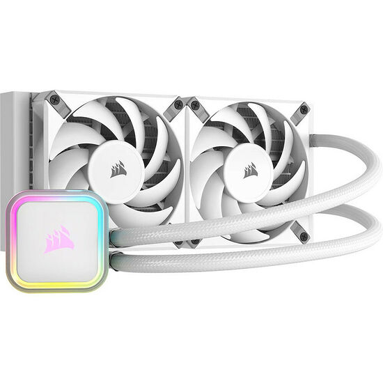 Corsair iCue H100i RGB Elite Blanc - 240 mm