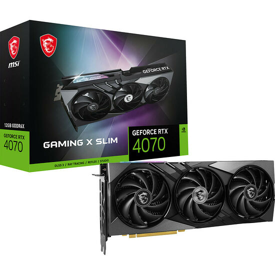 MSI GeForce RTX 4070 GAMING X SLIM