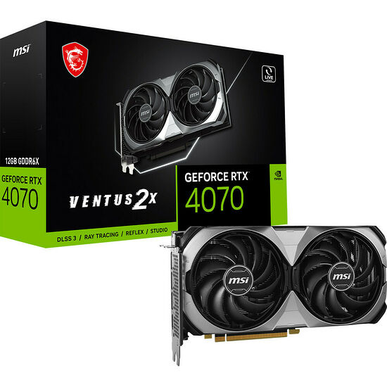 MSI GeForce RTX 4070 VENTUS 2X E