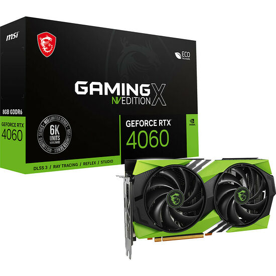 MSI GeForce RTX 4060 GAMING X NV EDITION